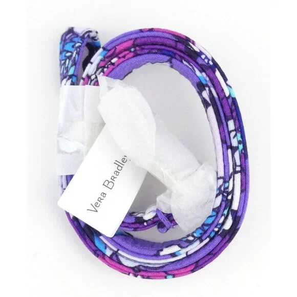 Vera Bradley Enchanted Garden Cotton Lanyard NWT - Picture 1 of 2